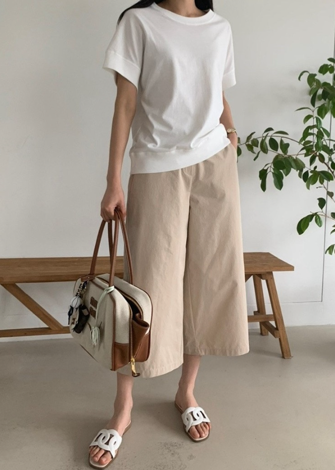 Bio Wide-Legged Culottes