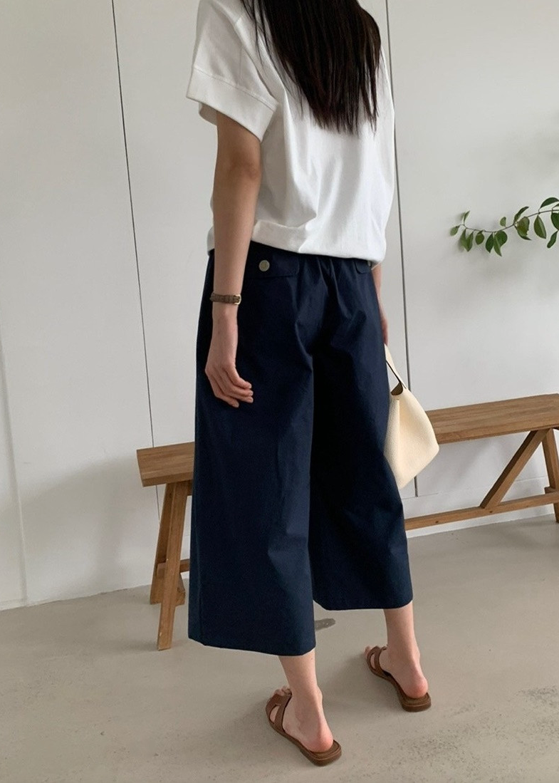 Bio Wide-Legged Culottes