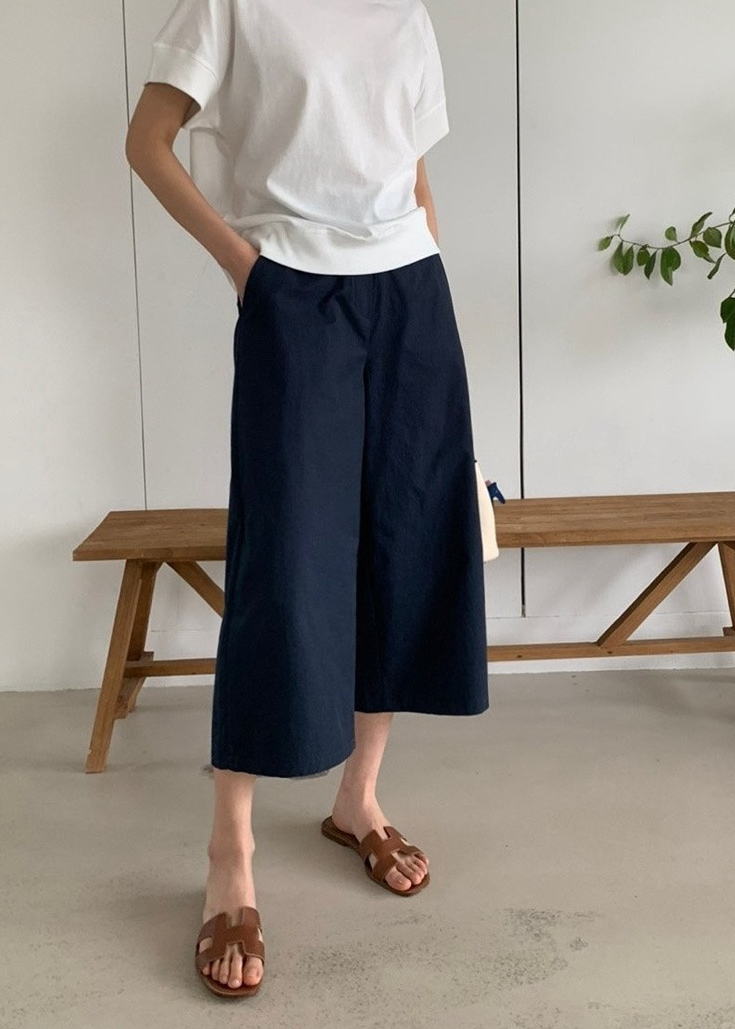 Bio Wide-Legged Culottes