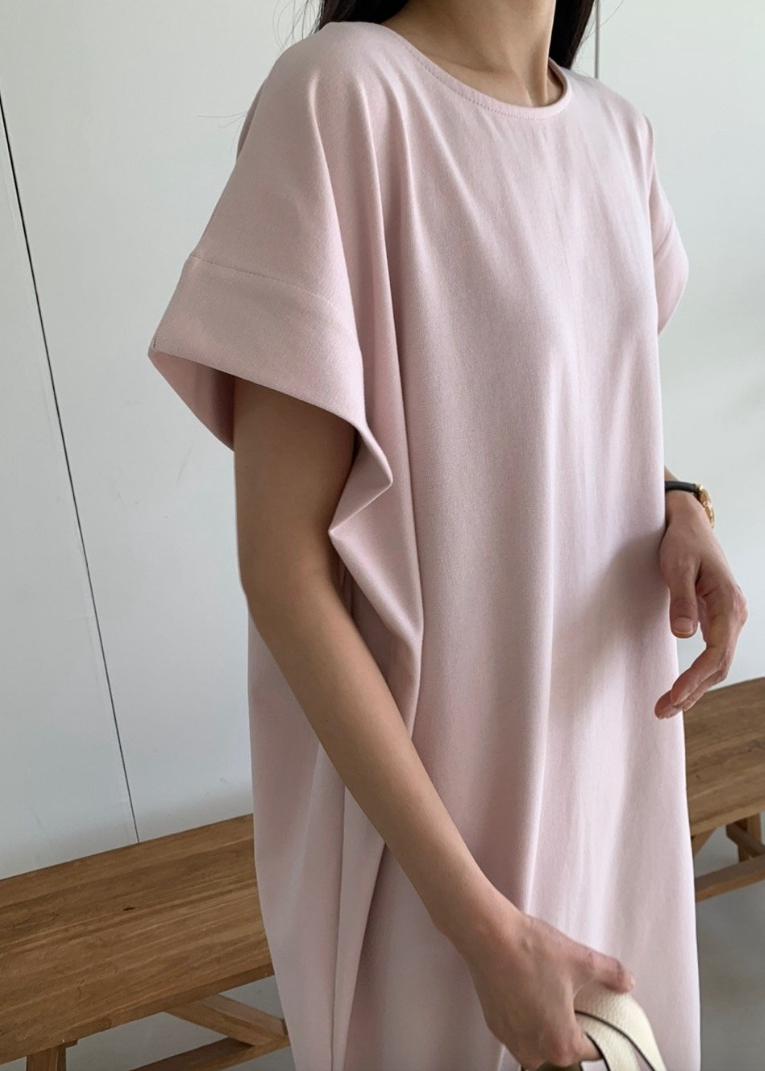 Cotton boxy dress