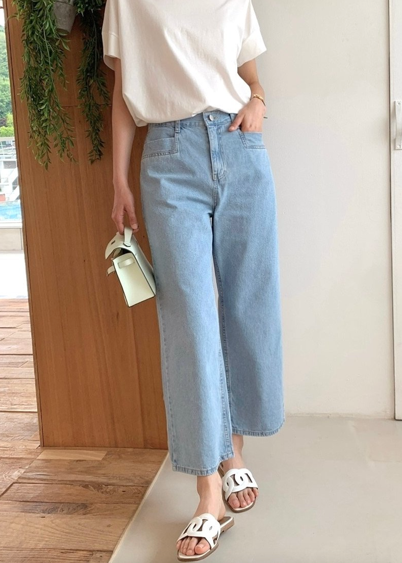 Summer pocket denim