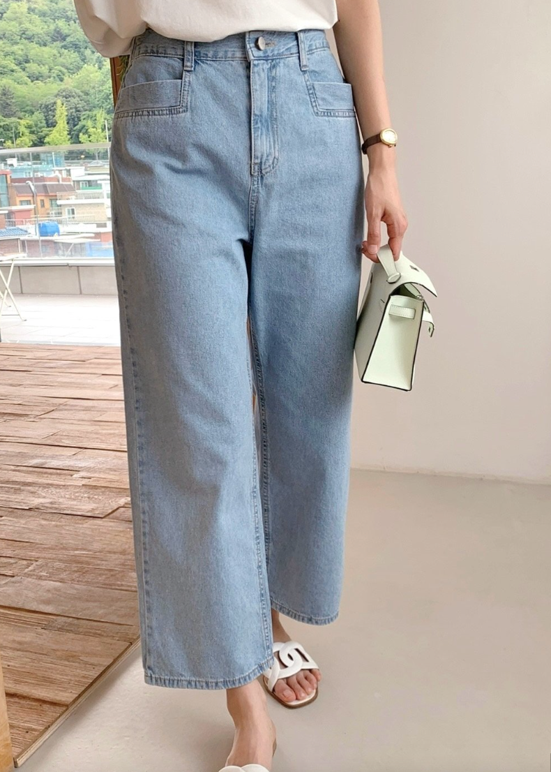 Summer pocket denim