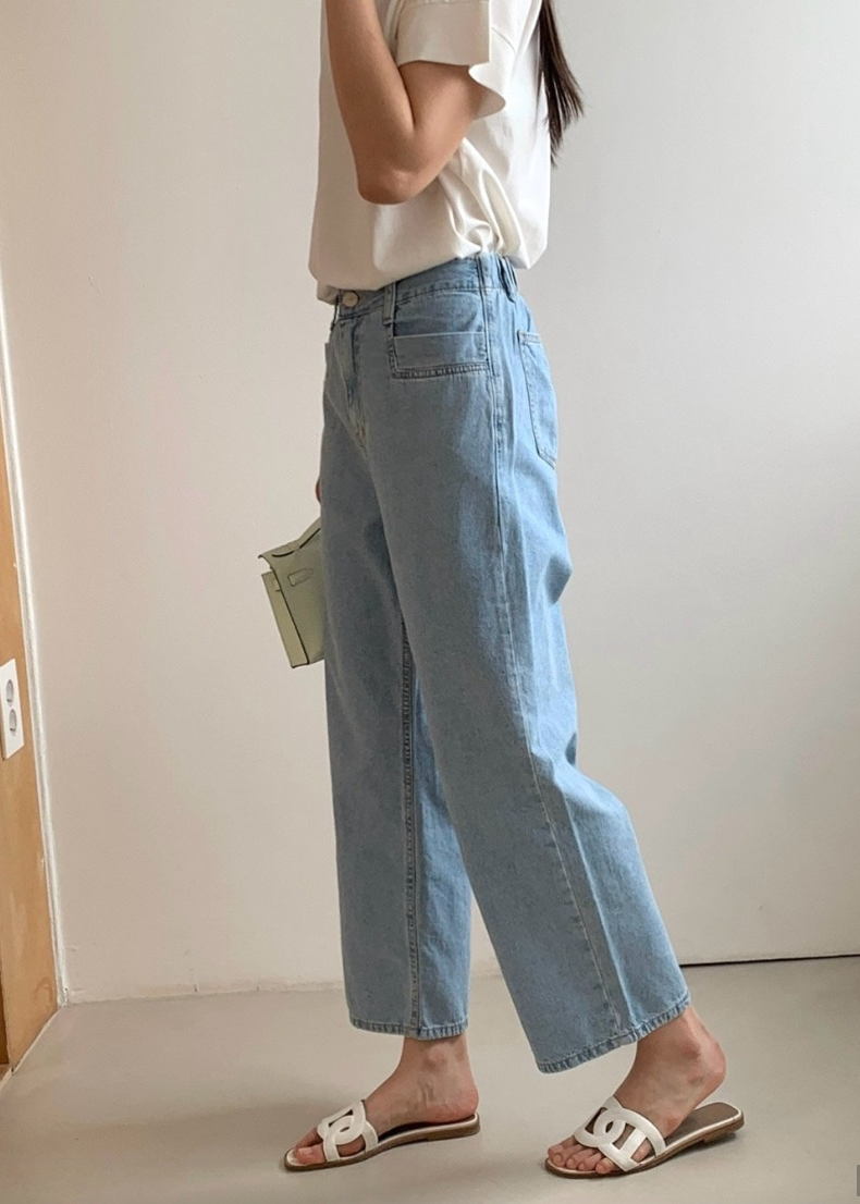 Summer pocket denim