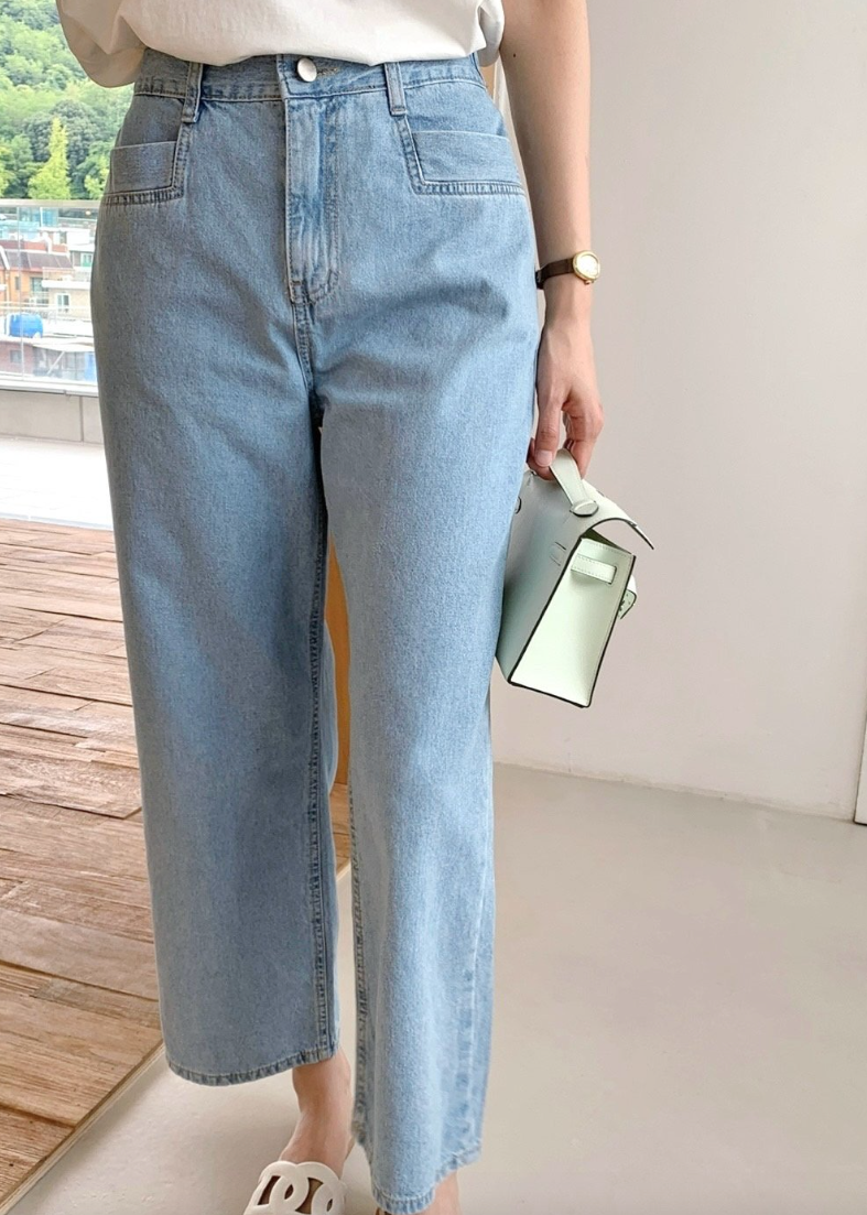 Summer pocket denim