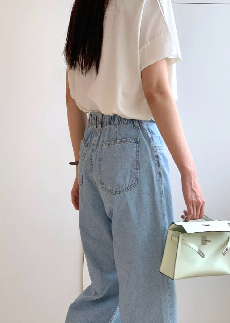 Summer pocket denim