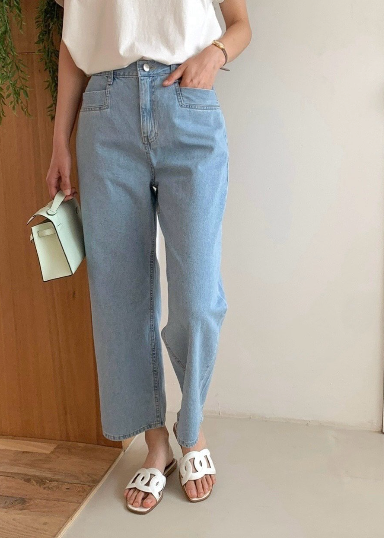 Summer pocket denim