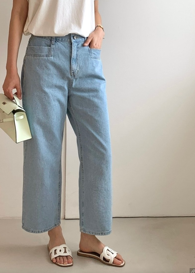 Summer pocket denim