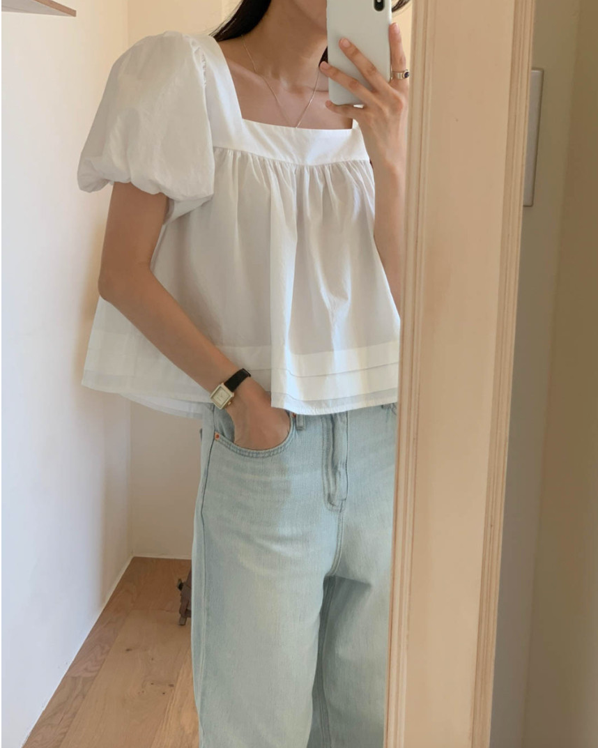 Cloud cotton blouse