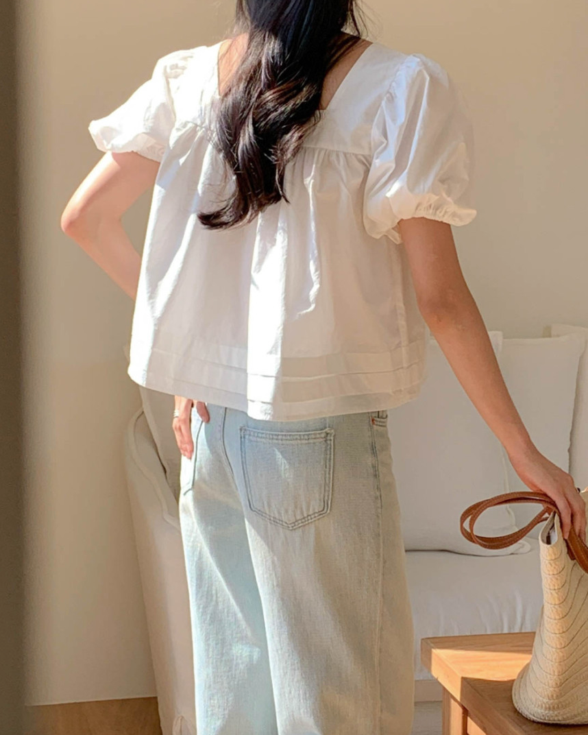 Cloud cotton blouse