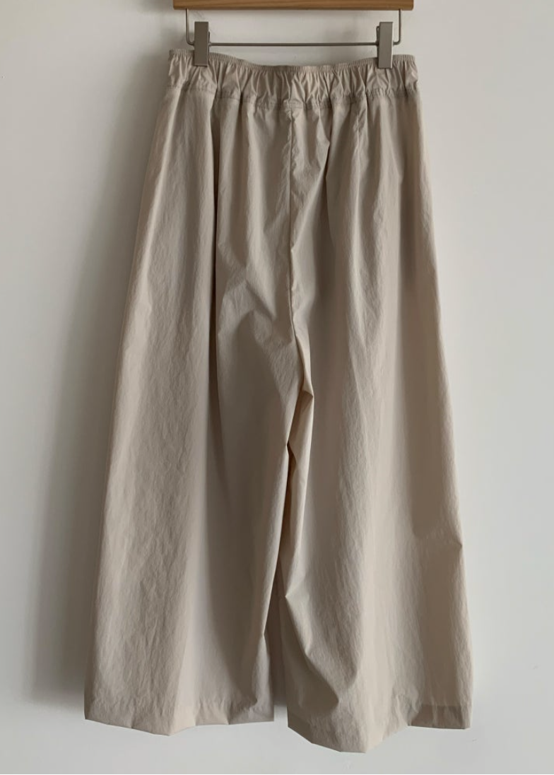 Wrinkle free wide pants