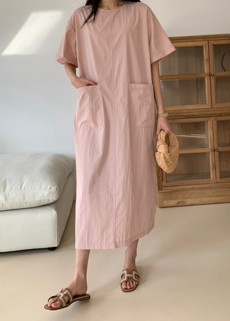 Summer big pocket dress