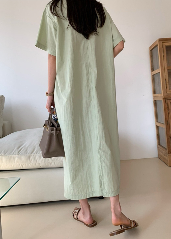 Summer big pocket dress