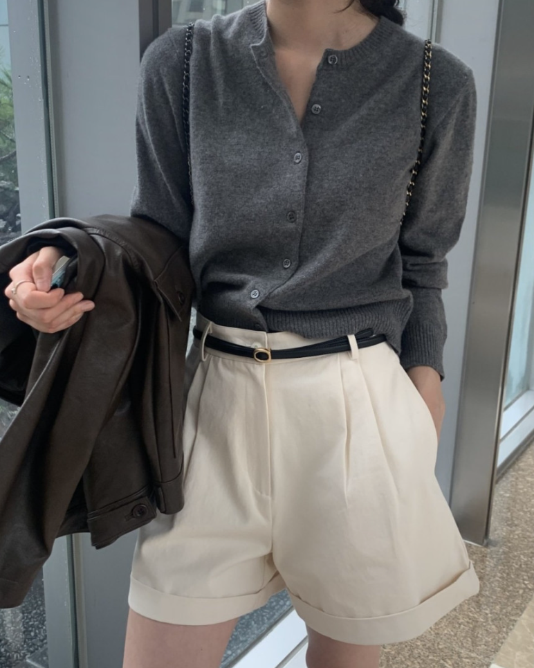 (F/W)Senne cashmere cardigan