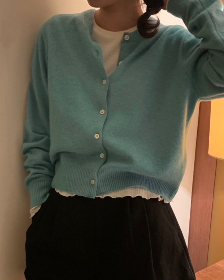 (F/W)Senne cashmere cardigan