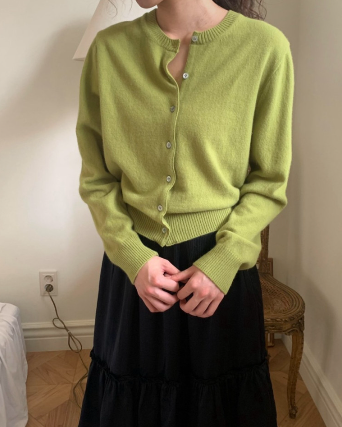 (F/W)Senne cashmere cardigan