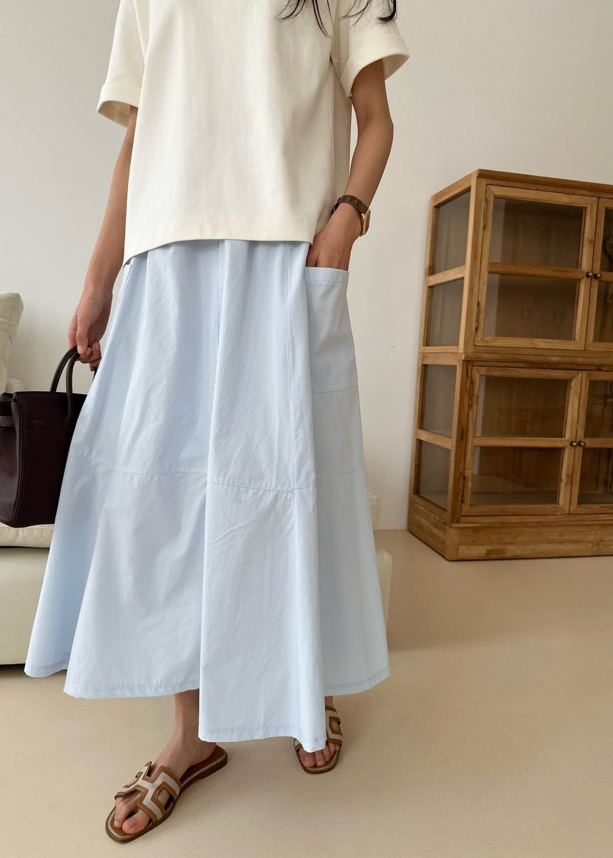 Miyu cotton full skirt